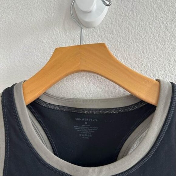 SummerSalt Do-It-All Padded Workout Performance‎ Tennis Dress Sz 12 - Picture 3 of 5